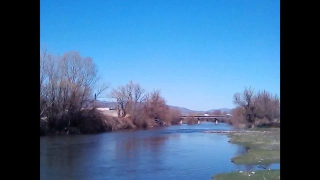 Вливането на река ,, Благоевградска Бистрица,, в река ,, Струма,,март, 2020 смотреть онлайн