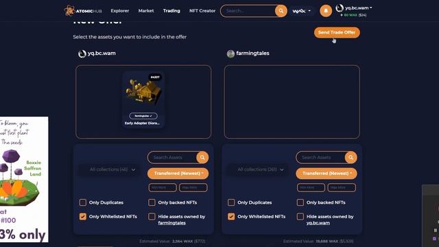 FarmingTales - NFT Game: - How To Plant on Saffron Land | Play To Earn смотреть онлайн