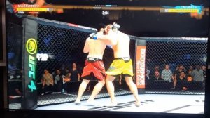 Ислам Махачев и Хамзат Чимаев бой в UFC 4