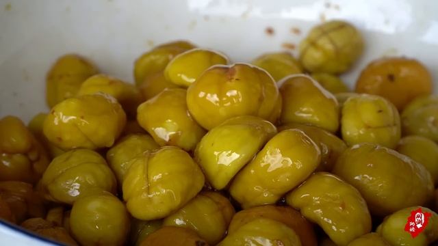 栗子熟了，阿嬷打落一地，炖汤鲜甜，板栗南瓜饭软糯清香｜chinese chestnut【闽湖阿嬤Fujian Grandma】