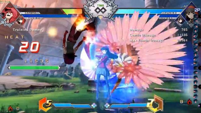 BBTag 1.5 Yukiko midscreen combo 2 смотреть онлайн