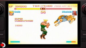 Guile (New Generation Sound) - Ultra Street Fighter II - yuzu suyu on Steam Deck OLED LCD