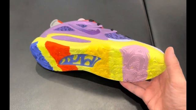 Nike KD 15 What The Purple Pink Basketball Shoes смотреть онлайн