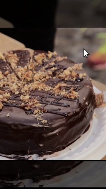 chocolate cake with walnuts #shorts #viral #trending смотреть онлайн