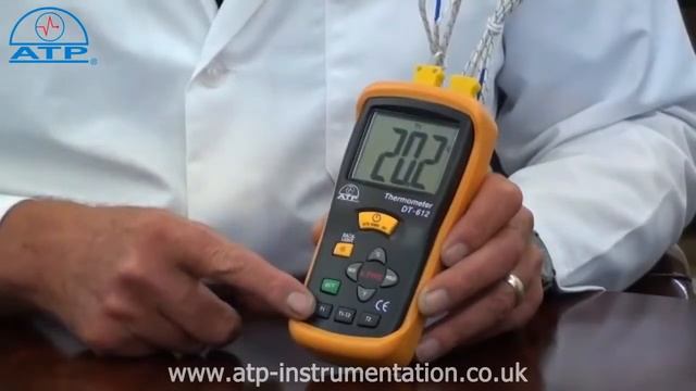 Dual Input K-Type Thermometer | ATP Instrumentation смотреть онлайн