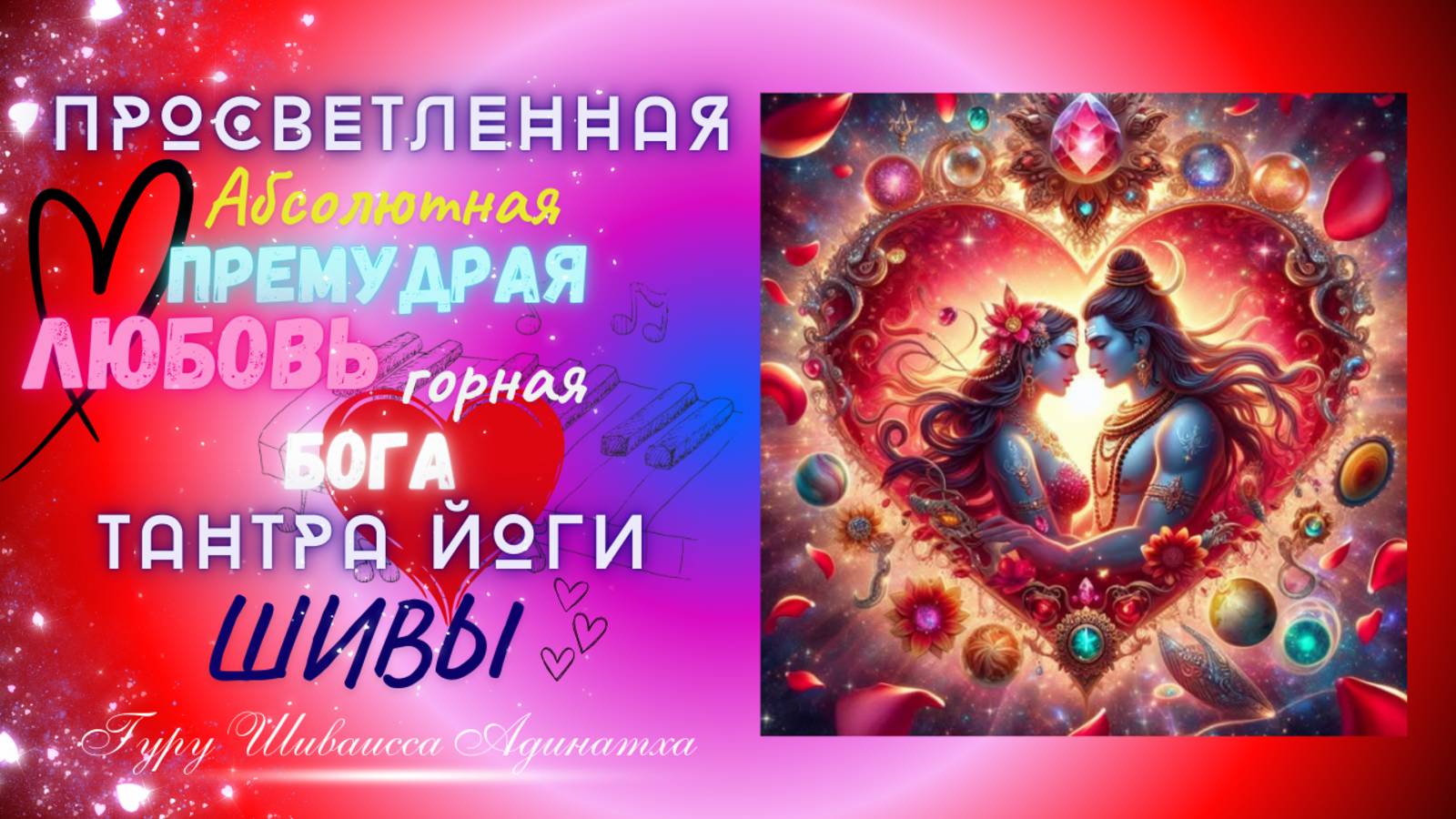 Просветленная Абсолютная Премудрая любовь горная БОГА ТАНТРА ЙОГИ ШИВЫ. Гуру Шиваисса Адинатха