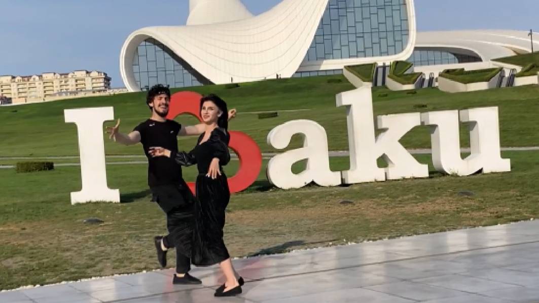 Очень Красивая Чеченская Лезгинка 2025 Девушка Танцует Ауфф Lezginka Dance ALISHKA ELVIN I Love Baku