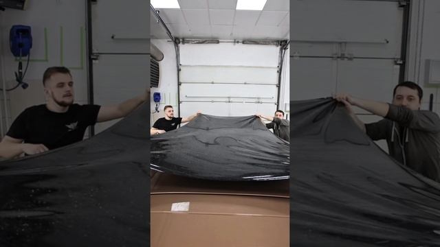 Оклейка крыши в чёрный полиуретан на Kia Ceed SW CD 3 🔥🔥🔥 смотреть онлайн