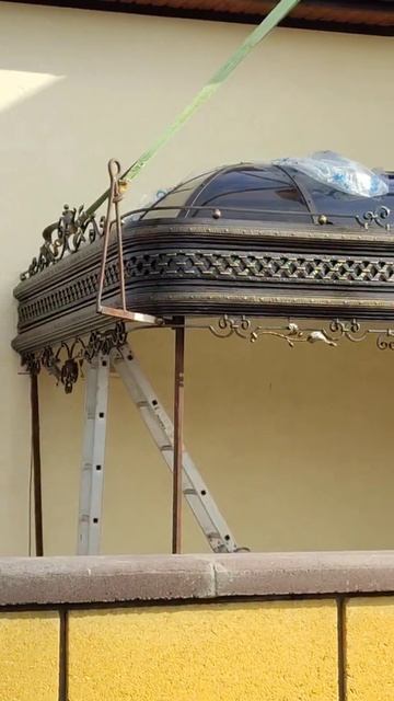 ☢️ Установка Козырька над крыльцом☢️ смотреть онлайн