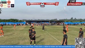 16 BESAR LAGA TUNDA RAMOS MUTIARA FC VS HCI NISAM FC DI TURNAMENT SEPAK BOLA MARADON CUP II