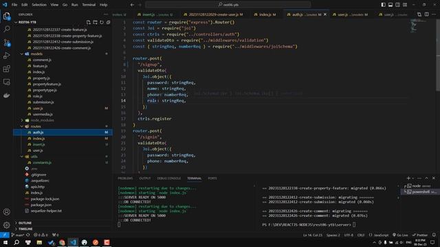 [#15] Phân quyền & Migrate addColumn | Real Estate Project | PERN смотреть онлайн