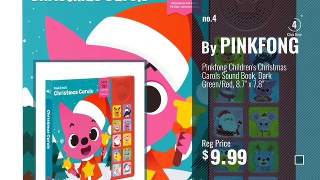 Top 10 Pinkfong Toys & Games [2018]: Pinkfong Children'S Baby Shark Sound Book, Blue/Yellow, 8.7" x смотреть онлайн