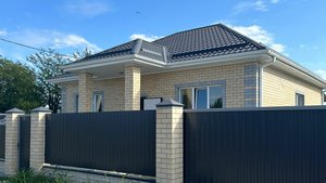 100м2 на 5 сотках земли с ремонтом в пригороде Краснодара, в селе Красносельское