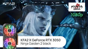 KFA2 X GeForce RTX 3050 Black | Ninja Gaiden 2 Black | 1080p (Full HD) разрешение