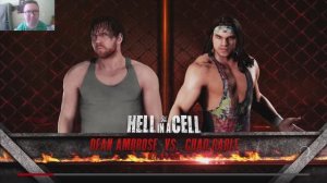 Dean Ambrose vs Chad Gable Hell in Cell