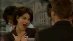 Port Charles 3 Lucy red leather jacket