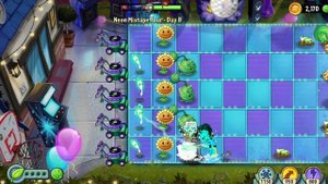 Растения против зомби 2 дискотека 80-х. День 8.