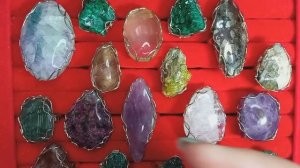 Каменная лавка( кольца в мельхиоре и нейзильбере 1 часть)