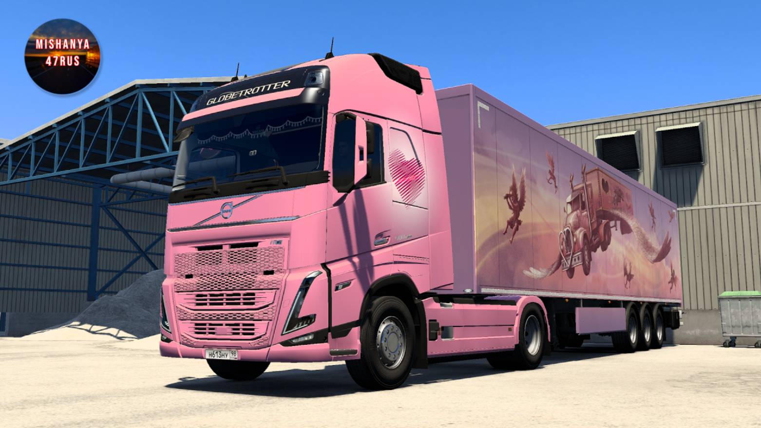 [ETS 2 1.53] ProMods 2.73 Realistic driving Volvo FH5