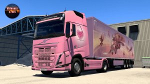 [ETS 2 1.53] ProMods 2.73 Realistic driving Volvo FH5