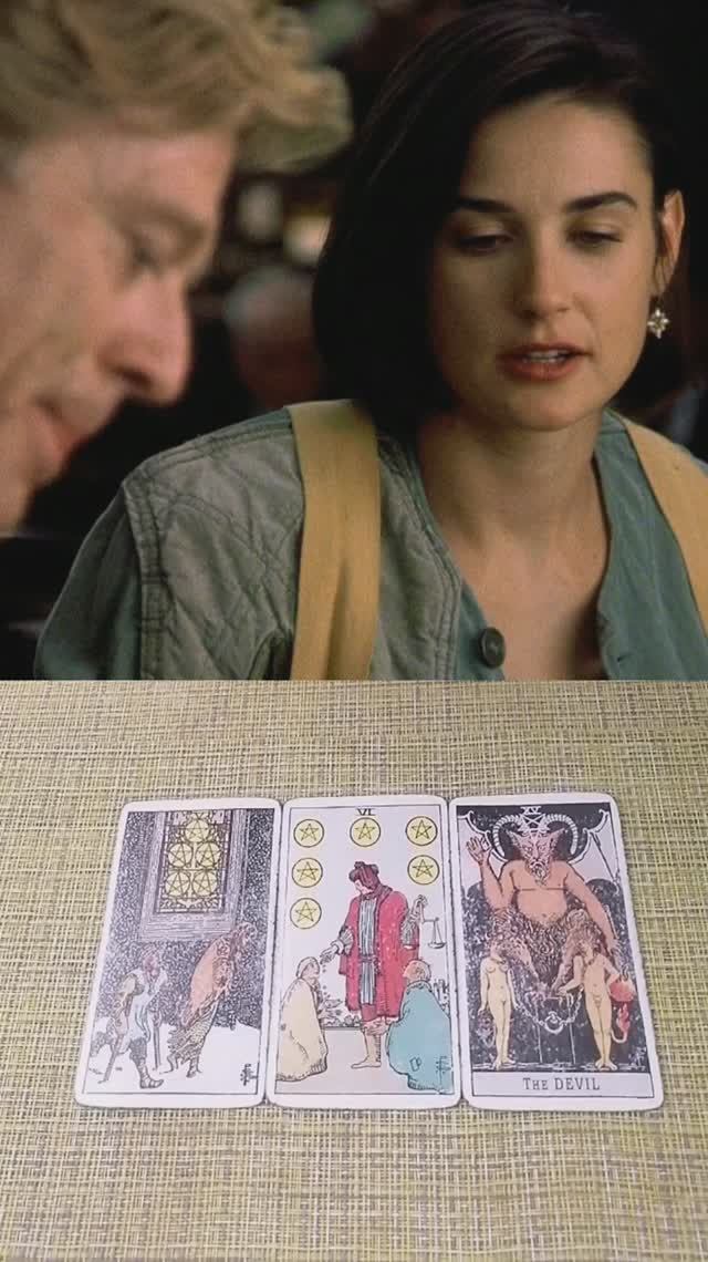 УПРАЖНЕНИЕ ДЛЯ ТАРОЛОГОВ. Фильм "Непристойное предложение" (1993)