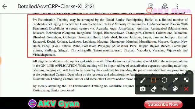 IBPS Clerk Notification Out | IBPS Clerk Online Apply 2021 | IBPS Clerk Recruitment | AKV Gyan смотреть онлайн