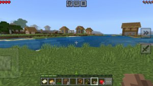 Играем в майнкрафт. Обзор на мою деревню