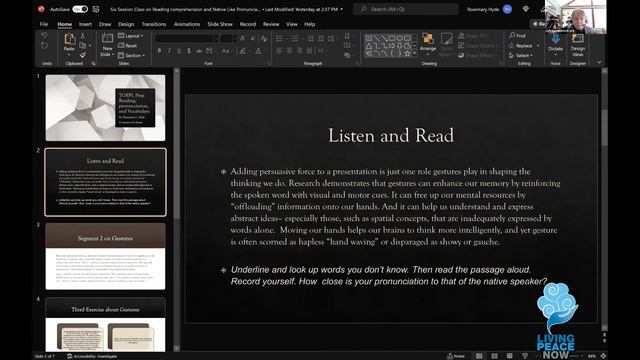 TOEFL Class: Reading, Understanding and Building Vocabulary - 4/20/22 смотреть онлайн