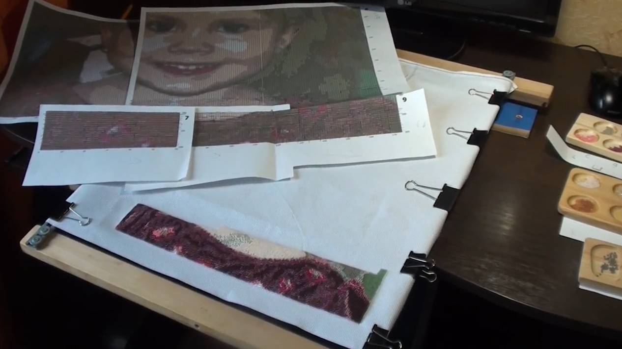 Портрет из бисера часть 2 смотреть онлайн