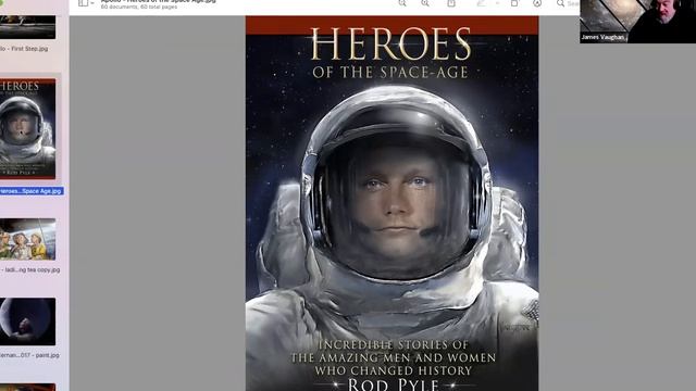 AIAA LA LV 2022 April 16 Aerospace Art with James Vaughan interview by Mr Rod Pyle смотреть онлайн