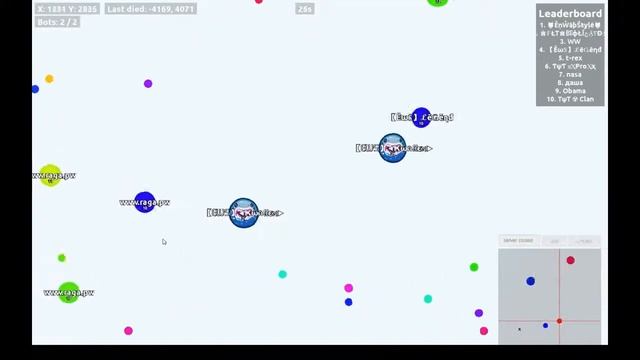 Agar.io | SplitRun (EWS CLAN) смотреть онлайн