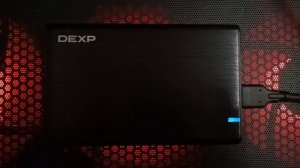 Бокс DEXP 2505HDUS3. Индикация работы устройства