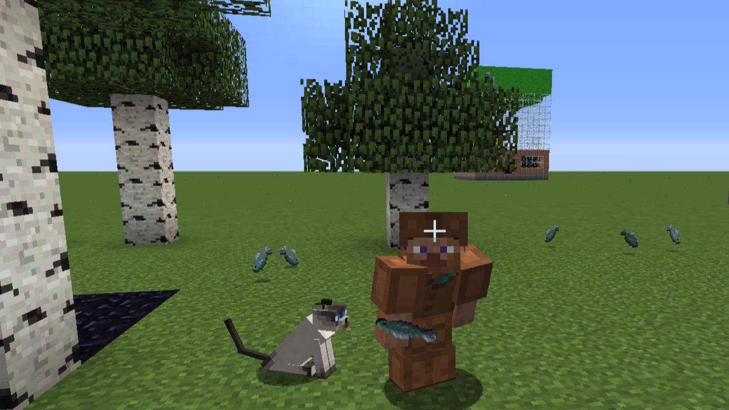 Minecraft НО МОЕГО КОТА ПОСАДИЛИ В КЛЕТКУ!?