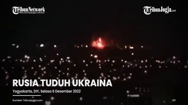 DRONE MELEDAK BAKAR TANGKI MINYAK RUSIA DI KURSK