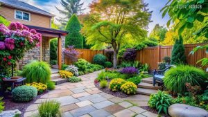 САДЫ США   УНИКАЛЬНЫЕ ПО КРАСОТЕ ПРИУСАДЕБНЫЕ САДЫ  Лучшие советы по ландшафтному дизайну