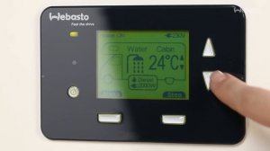 Webasto Dual Top Evo - Winter Mode Cabin heating + hot water (digital control panel)