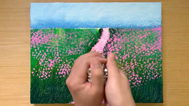 Розовое поле... смотреть онлайн