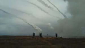 C-300 стрельбы на полигоне "Ашулук", Астраханская область
