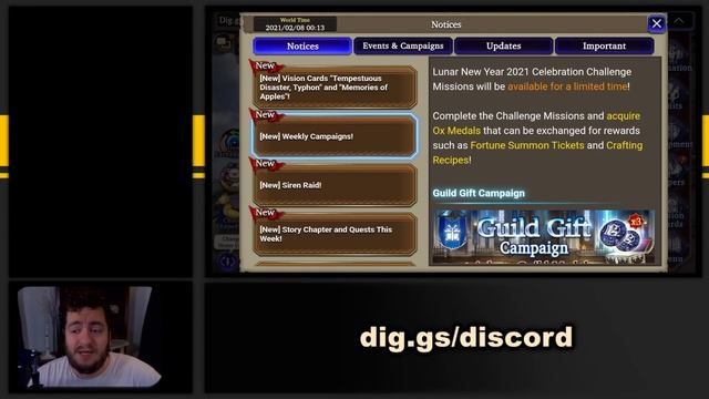 Typhon! Lunar New Year! & Global Updates! WoTV! War of the Visions! смотреть онлайн