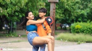 kid lift and carry women in the street (part 3)