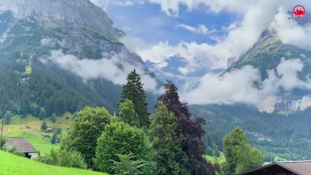 ГРИНДЕЛВАЛЬД, красивая деревня в Швейцарии 🇨🇭 Швейцарская долина