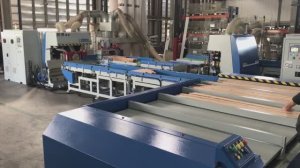 Высокоскоростная производительная линия сращивания древесины HAMANN 660 SPEED до 8 столов в минуту