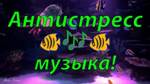 🐠 АНТИСТРЕСС МУЗЫКА ДЛЯ ДУШИ 🎵 ЧАРУЮЩИЙ АКВАМИР И РАССЛАБЛЯЮЩАЯ МУЗЫКА ДЛЯ СНА 🎵 ДЛЯ МЕДИТАЦИИ