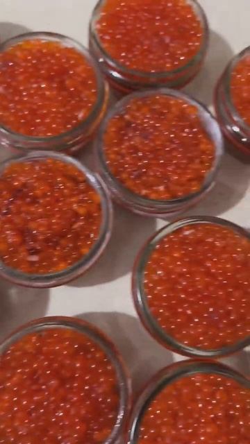 Salmon roe #If you want to eat it, you can come смотреть онлайн