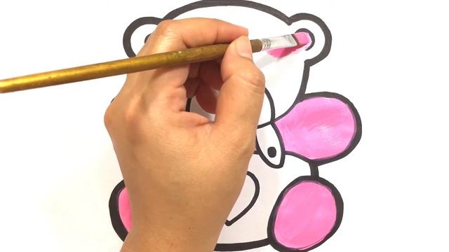 Рисунок медведя для детей | Bolalar uchun ayiq rasm chizish | Drawing a bear for children