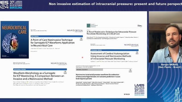 Non invasive estimation of intracranial pressure present and future perspectives Sergio Brasil