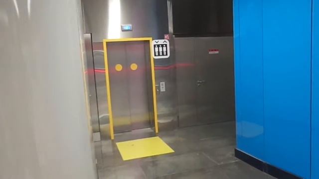 UF BN Otis GEN2 MRL T. P. E. at Lomonosovsky Avenue Metro Station, Ramenki in Moscow, Russia смотреть онлайн