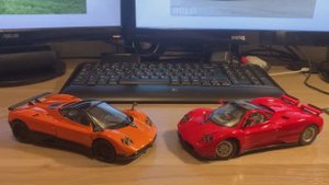 Обзор моделей Pagani Zonda S и Zonda F в масштабе 1/24 от Motormax