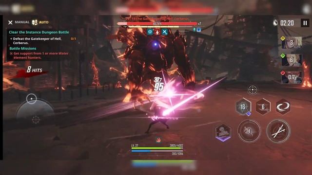 Jin woo VS Cerberus | Solo Leveling:ARISE Gameplay #youtube #sololeveling #yt #trending #shortsvide смотреть онлайн