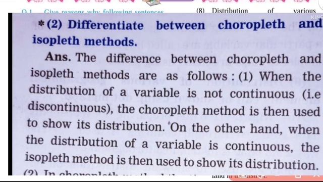 Class 9th || Geography || 1- Distributional Maps || Questions Answers смотреть онлайн